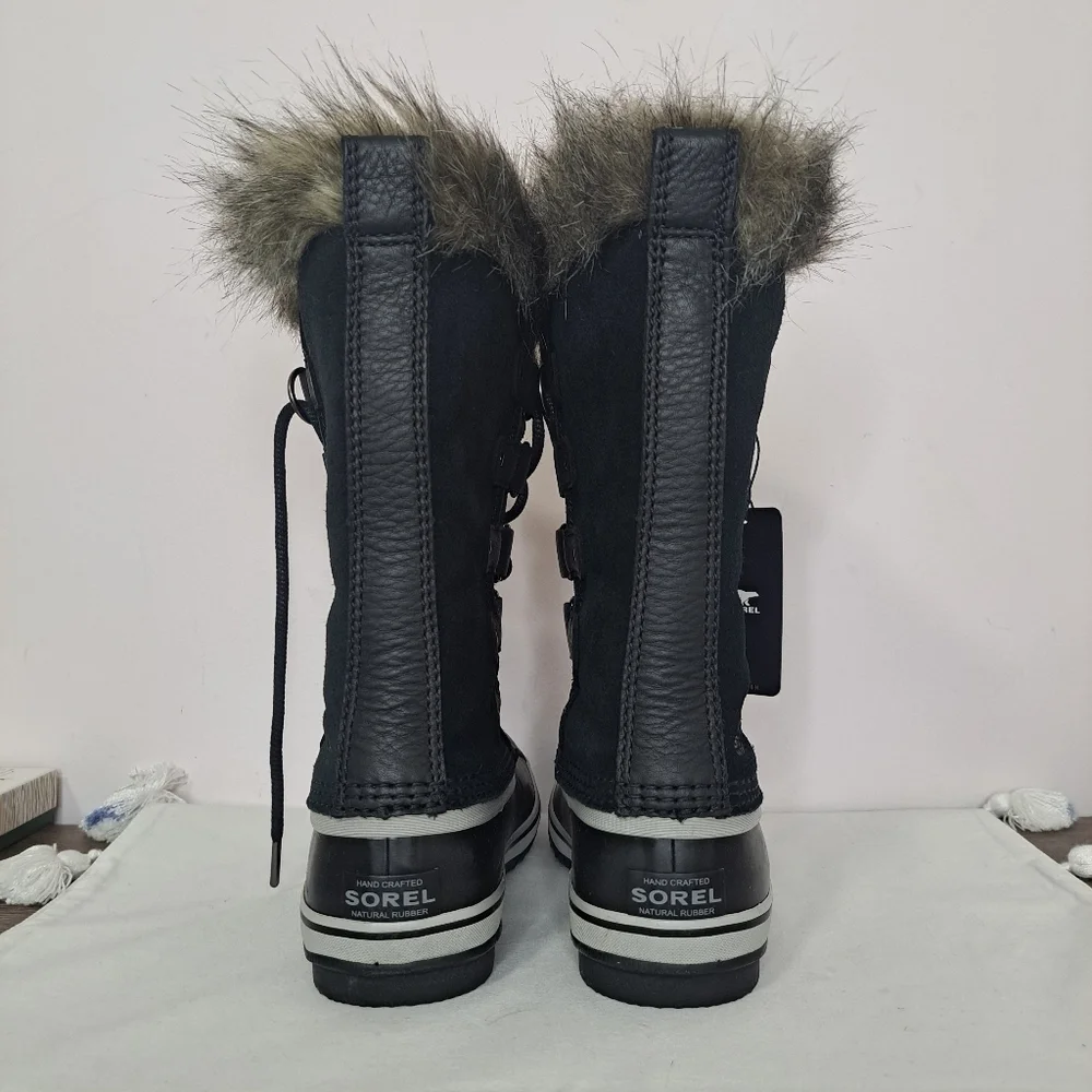 Sorel joan of arctic waterproof boot black 7 NWT